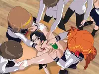 [Kuro Zuishou (Ichimai no Ginka)] Iinchou wa Class de Ijimerarete Imasu ~Ningen Owakarekai~