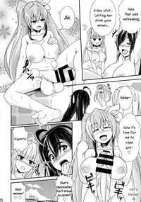 A Big-Tig Twintail Girl gets Screwed by Two Futanari Girls