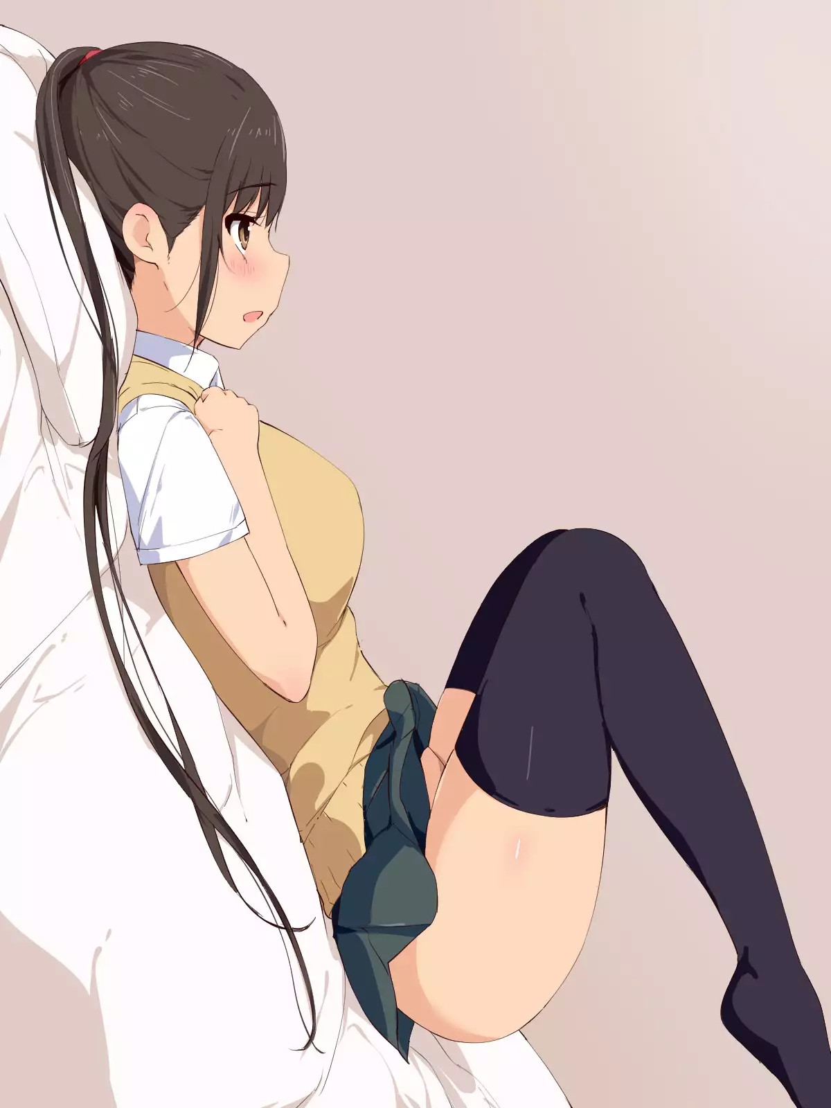 I was squeezed dry of sperm till my balls were emptied by a helplessly lewd schoolgirl