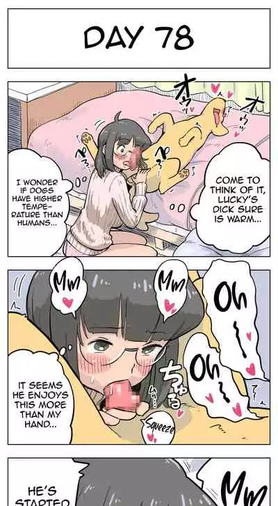 [Lithium] 100-Nichigo Ni Aiken To Sex Suru Jimi Kyonyuu Megane-Chan (English) (Harasho Project)