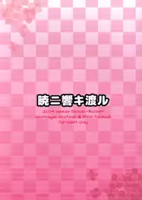 (Gunreibu Hamamatsu-chou Shuho 2) [Shinobi Rocket (Sasamashin)] Akatsuki ni Hibikiwataru (Kantai Collection -KanColle-) [Chinese] [星野願個人漢化]