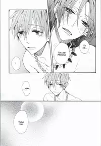 (C86) [madoromi (Narashima)] Kahen ni Maroi Ai wo Kasanete (Free!) [English] [fafafap]