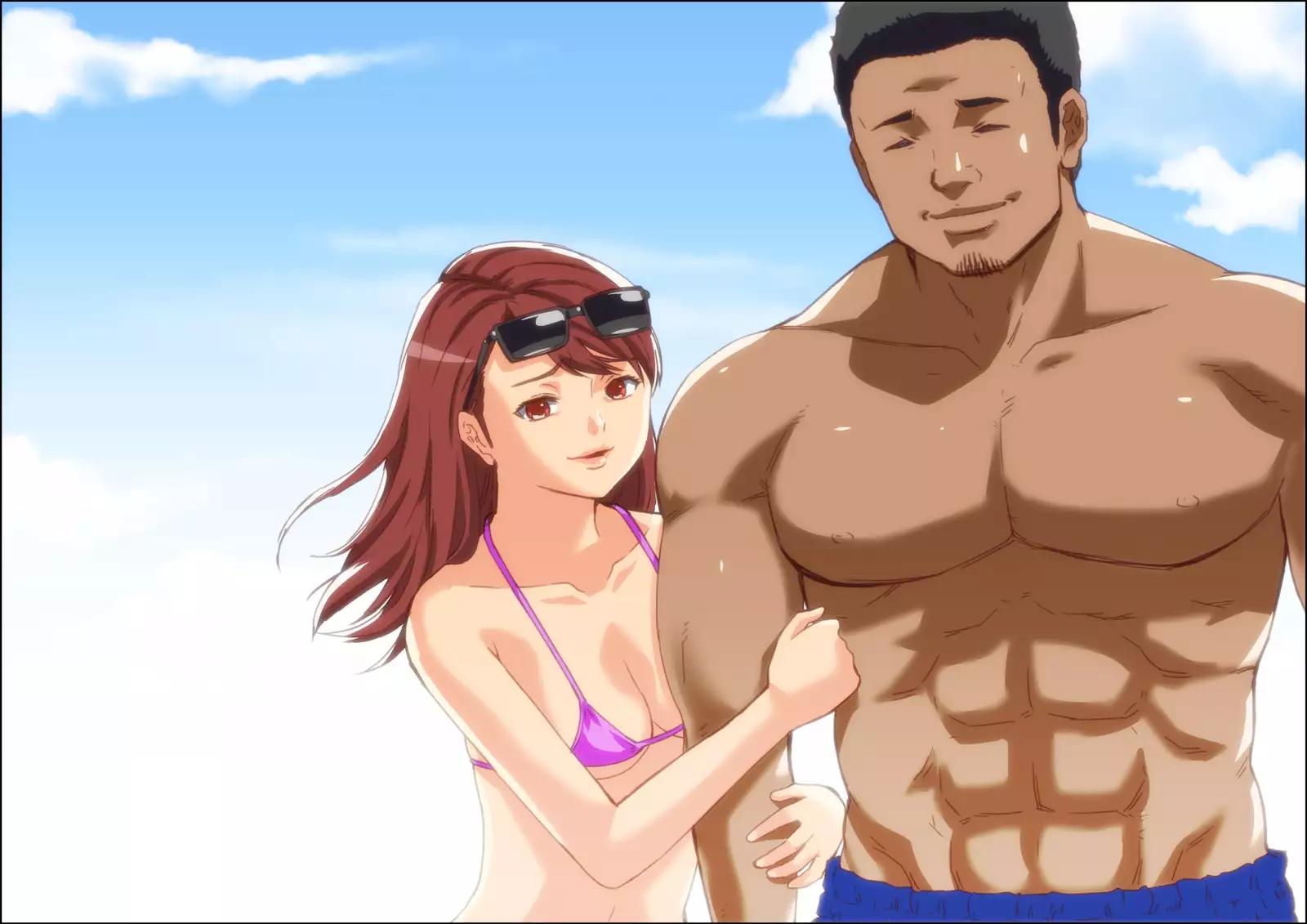 Kareshi Ga Irunoni Gouin Na Nanpa Otokotachi Ni Moteasobarechau Onnanoko