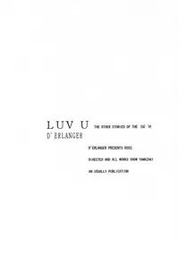 (CR26) [D'ERLANGER (Yamazaki Show)] LUV U (I"s)