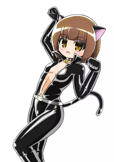 Haiboku Sennou Heroine Cat Suit-Chan