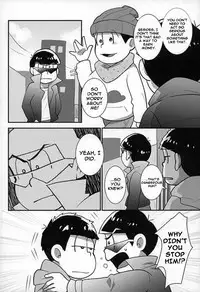 (C89) [Optimism small country (Horikiri Haruto)] Sutabaa no Ura Menu (Osomatsu-san) [English] [Rapinii]