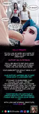 Jinx Broken Heart- Comic 3D [League of legends]