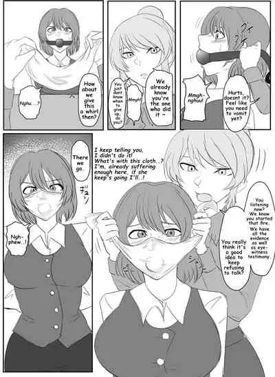 (Halo) A young lady being arrested 1-8