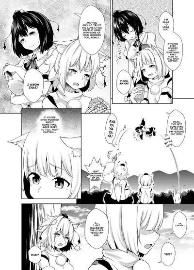 [Nekono Fuguri] Onayami desu ka Momiji-san! | Tell Me Your Worries, Momiji-san! (Touhou Project) [English] [BanjoFuzz]