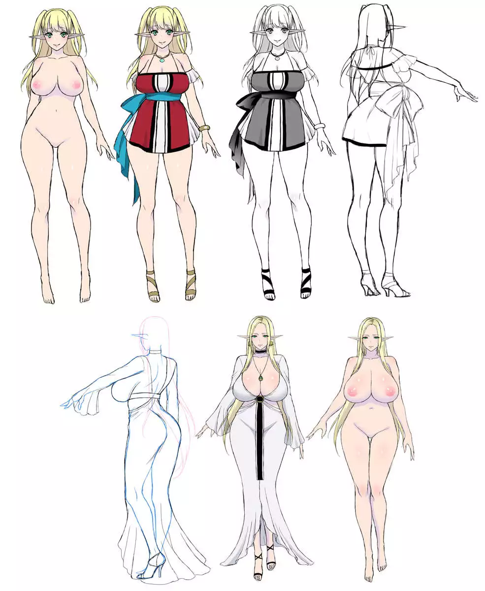 Kaihana - Ochita Elf Tsuma