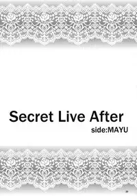 (C88) [Count2.4 (Nishi)] Secret Live After side:MAYU (THE IDOLM@STER CINDERELLA GIRLS) [English] {doujins.com}
