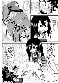 (C87) [Toukyou Tsunamushi Land (Tsunamushi)] Tsuyu Chanto! Ganbarette Kanji no Dekus (My Hero Academia) [Sample]