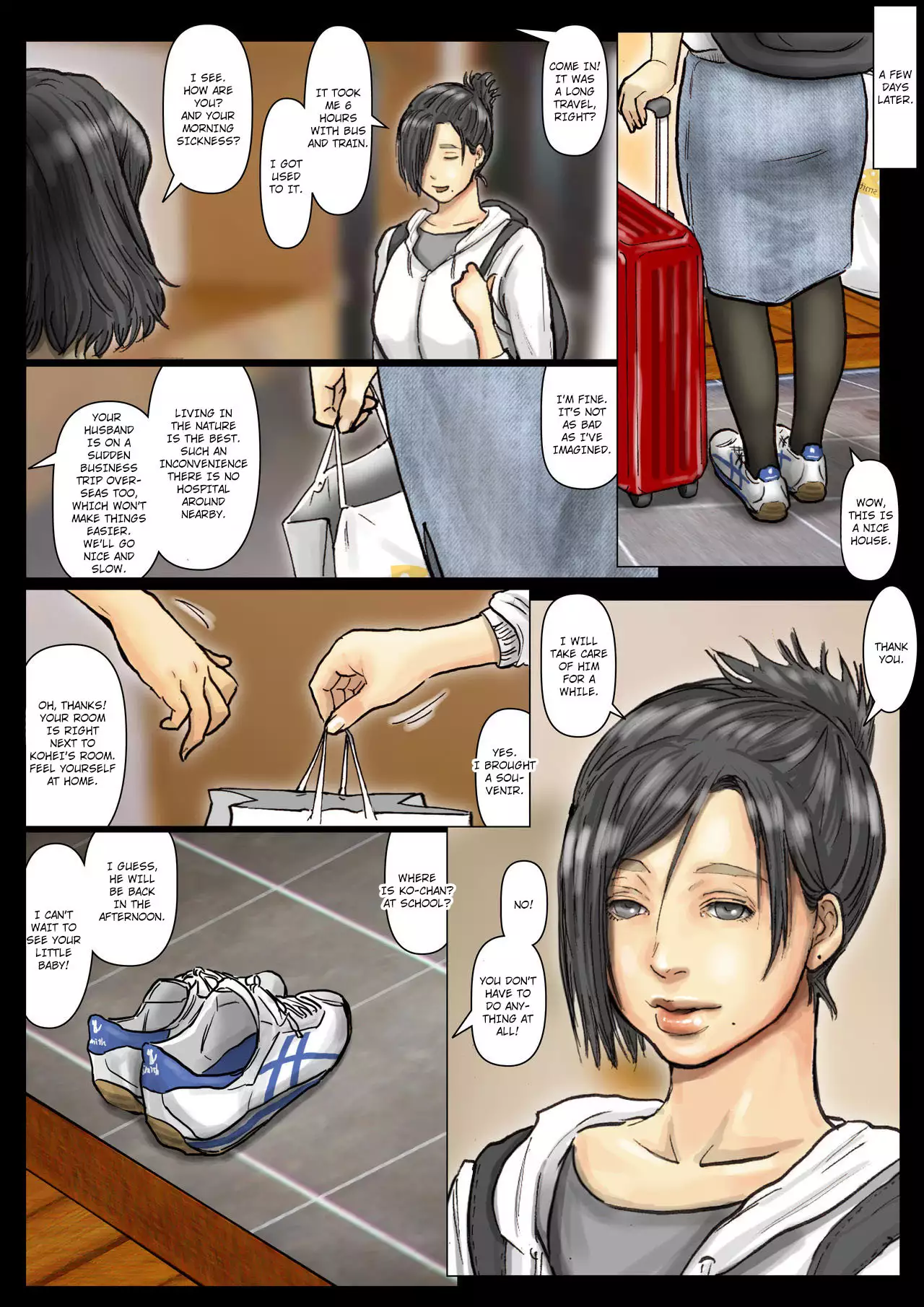 Oba-san no Karada ga Kimochi Yosugiru kara <<Kouhen>> ~Boku no Oba-san wa Chou Meiki Datta