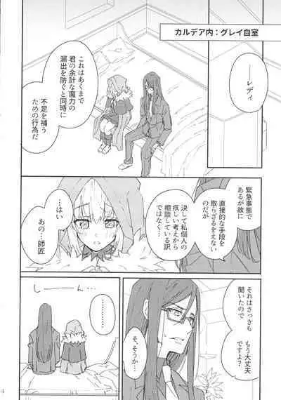 Shishou to Deshi de Maryoku Kyoukyuu suru dake no Ecchi na Hon