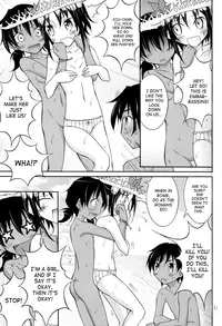 [Nihon Dandy (Matsuno Susumu)] Supponpon de Umi Asobi! | Playing At The Beach Stark Naked! [English] [Saha] [Digital]