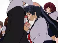 [Kuro Zuishou (Ichimai no Ginka)] Iinchou wa Class de Ijimerarete Imasu ~Ningen Owakarekai~