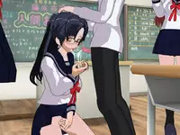 [Kuro Zuishou (Ichimai no Ginka)] Iinchou wa Class de Ijimerarete Imasu ~Ningen Owakarekai~