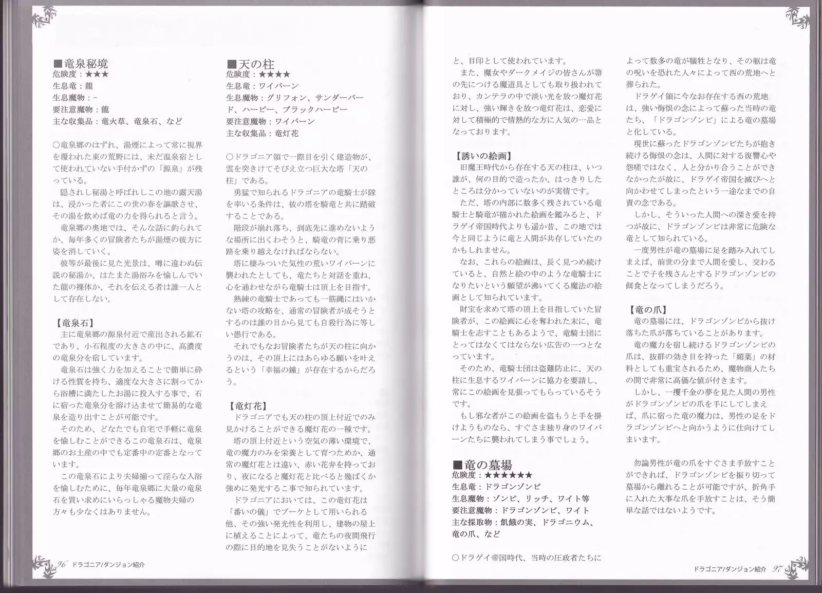 Monster Girl Encyclopedia World Guide - Side I: Dragonia