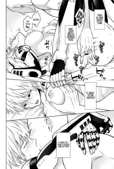 (ONE→HUNDRED 5) [TK-Brand (Nagi Mayuko)] Uchi no Deshi ♀ (19) Yome Sugite Ikiru no ga Tsurai (One Punch Man) [English] [Project Valvren]