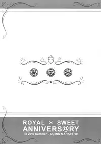 (C90) [Akutoku Doumei (Gennosuke, Kanekiyo Miwa)] ROYAL x SWEET ANNIVERS@RY (THE IDOLM@STER CINDERELLA GIRLS)