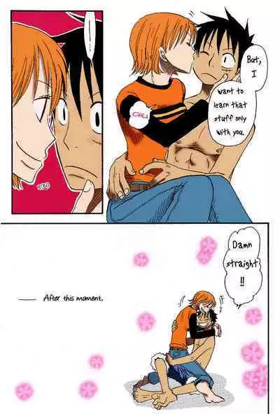[CHANNEL KING (Fujisaki Kazuko)] Dakishimetara Kiss o Shiyou. (One Piece) [English] [Colorized]