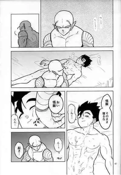 (C96) [Tousoku Chokusen Undou (Pain)] Sex Shinai to Derarenai Heya ni, Tojikomerareta Ken. (PHan Sairoku vol.2) (Dragon ball Z)
