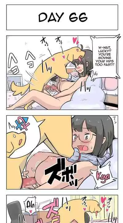 [Lithium] 100-Nichigo Ni Aiken To Sex Suru Jimi Kyonyuu Megane-Chan (English) (Harasho Project)