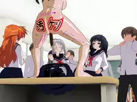 [Kuro Zuishou (Ichimai no Ginka)] Iinchou wa Class de Ijimerarete Imasu ~Ningen Owakarekai~