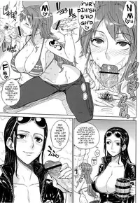 (C81) [Choujikuu Yousai Kachuusha (Denki Shougun)] MEROMERO GIRLS NEW WORLD (One Piece) [English] [darknight]