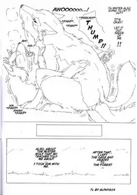 (Kemoket 2) [KTQ48 (B-curd)] Ori Ookami Ojii-san to Ame no Koi | The love story of Ame and Mr Wolf (Ookami Kodomo no Ame to Yuki) [English] [alphya04]