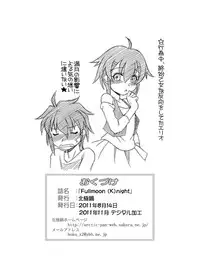 (C80) [ARCTIC PAN (Shaa Peipei)] Fullmoon (K)night (Mahou Shoujo Lyrical Nanoha)