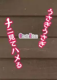 (Reitaisai 15) [Circle Eden (Diisuke)] Usagi Usagi Nani Mite Hameru (Touhou Project) [Chinese] [看圖說故事漢化組]