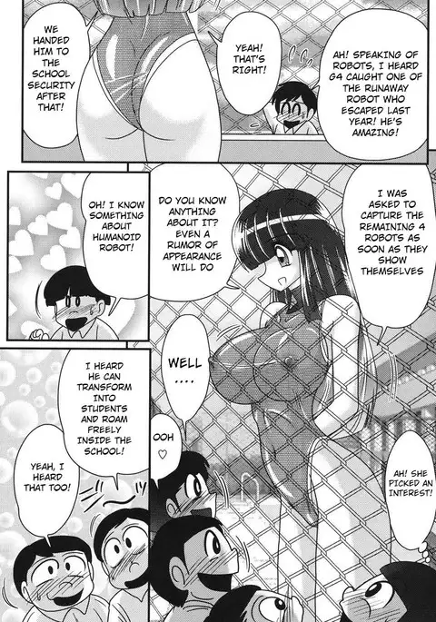 Sailor Fuku ni Chiren Robo Yokubou Kairo | Sailor uniform girl and the perverted robot Ch. 3