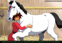 [Chichikemo (Hosaka Yuuichi)] Uma to Yokkyuu Fuman Tsuma | Sexual Frustration With a Horse (G Gundam) [English]