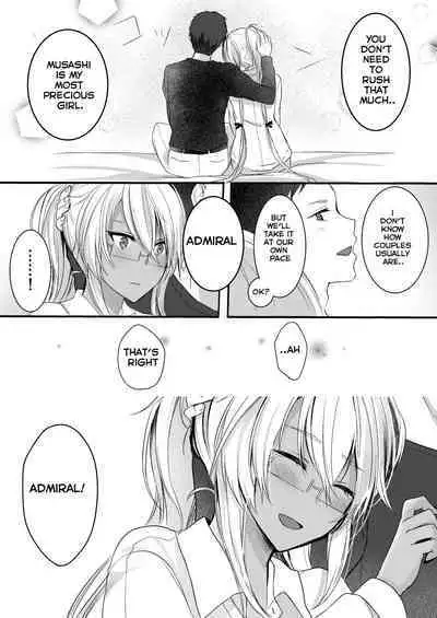 (C96) [Marosaan (Yunamaro)] Musashi-san no Yoru Jijou Shoya Hen (Kantai Collection -KanColle-) [English] [Carl]