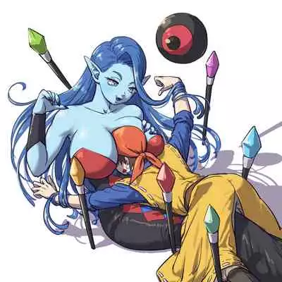 [Nezumichiru] Witch Lady-san ni Sinuhodo Aisareru Hon | LOVED to DEATH by WITCH LADY-SAN Book (+OMAKE) (Dragon Quest VIII) [EHCOVE] [English]