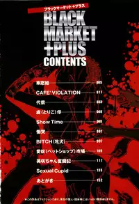 [Inoue Kiyoshirou] Black Market +Plus Ch. 1-10 [English]