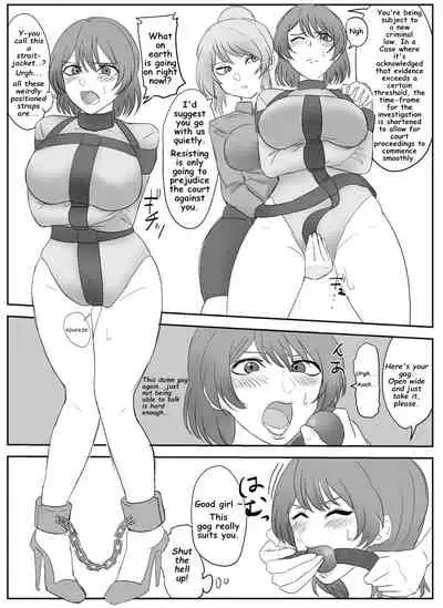 (Halo) A young lady being arrested 1-8