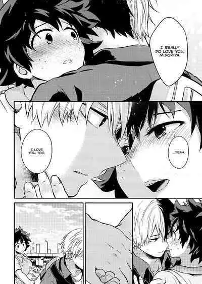 [Kyujitsusyukkin (Chikaya)] Love Me Tender 3 [English] Boku no Hero Academia (Casual Scans)