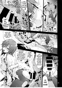 (C90) [Onsoku Ubaguruma (Uba Yoshiyuki)] Falling Iku-san vs. Himo (Touhou Project) [English] [Samachan]
