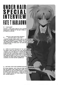 (C77) [Dieppe Factory (Alpine)] UNDER HAIR (Mahou Shoujo Lyrical Nanoha [Magical Girl Lyrical Nanoha]) [English] [desudesu]