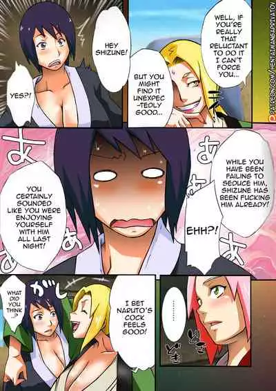 (COMIC1☆4) [Karakishi Youhei-dan Shinga (Kanenomori Sentarou, Sahara Wataru)] Bakuchi Butai | Gambler's Stage (Naruto) [English] {doujin-moe.us} [Colorized] [Privatov] [Incomplete]