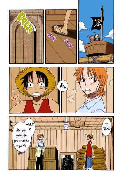 [CHANNEL KING (Fujisaki Kazuko)] Dakishimetara Kiss o Shiyou. (One Piece) [English] [Colorized]