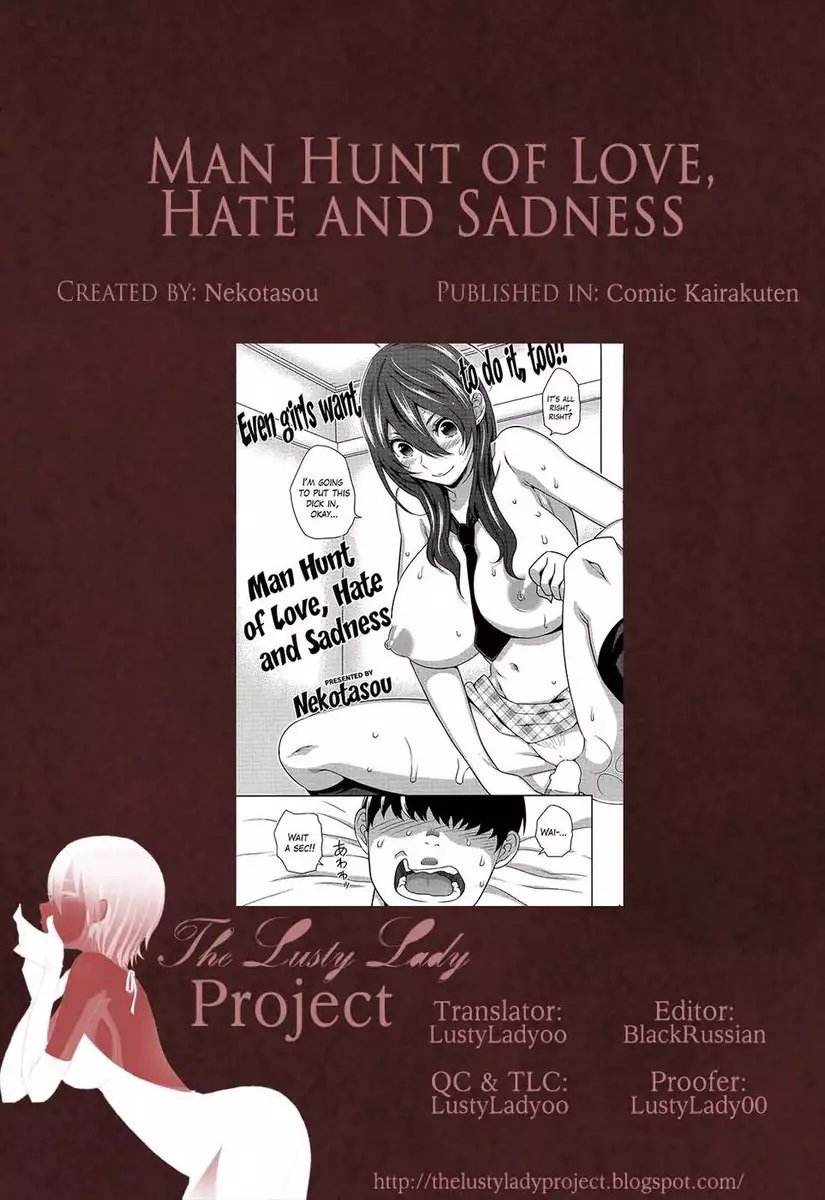 Man Hunt of Love, Hate and Sadness