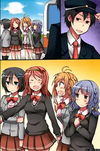 [DL Mate] Jikan yo! STOP! Muteikou de Muku na Shuugaku Ryokou no Joshi Gakusei-tachi