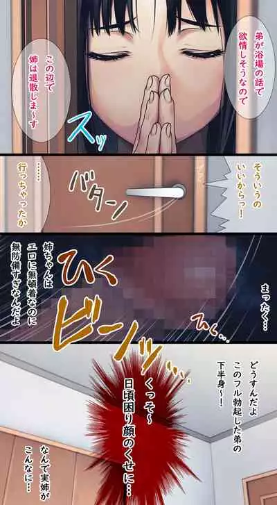 [Ruman-dou] Komarigao na Bijin no Ane o Osotte Yaritai Houdai Yatta Hanashi -Suiminkan-