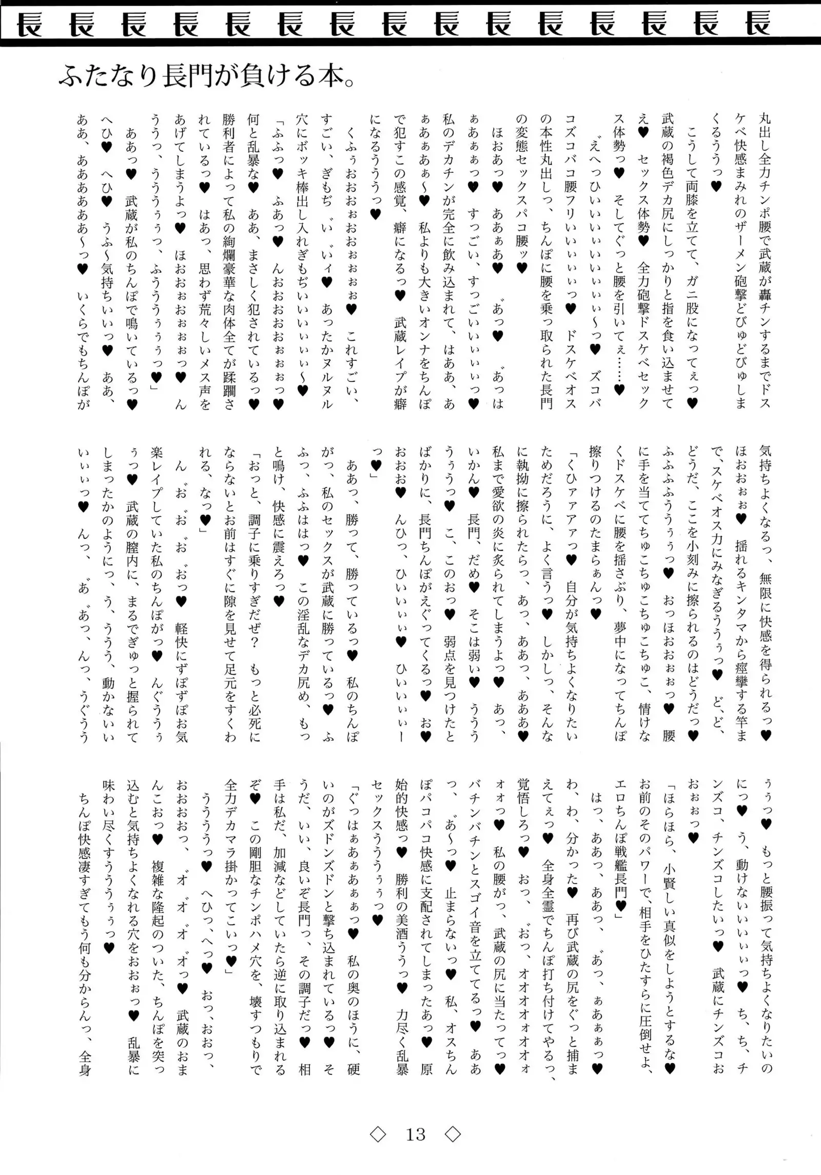 Futanari Nagato ga Makeru hon.