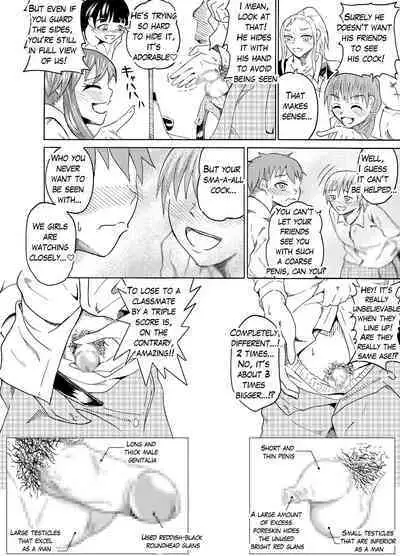 [NippatsuKokuhou (Kaneko Ken)] Nozoki Miru Joshi-tachi ~Danshi Toilet Hen~ | Peeking girls at boy's restrooms [English]