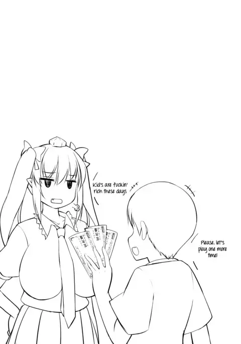 Hatate Onee-chan o Otoshidama de Kattemita