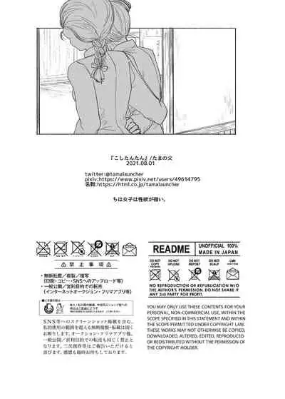 [Tama Launcher (Tama no Chichi)] Koshitan-tan (Girls und Panzer) [English] {Hennojin} [Digital]